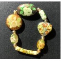 NEW:  Japan Flower Tensha Beads Bracelet