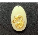 NEW: 10karat GOLD Prosperity Dragon Charm Pendant 