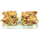 Feng Shui Display Lucky Charm - Golden Pi Yao