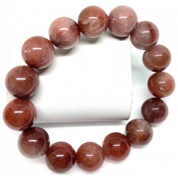 RAW Ruby Gemstone Bracelet