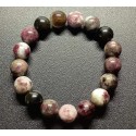 NEW: Ruby Tourmaline Gemstone Bracelet