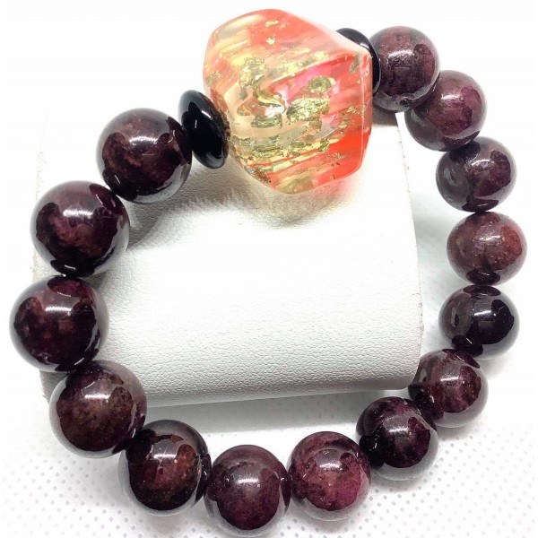 Garnet Gemstone Bracelet