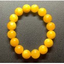 NEW: Yellow Jade Gemstone Bracelet 