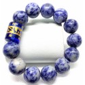 Sodalite with Mantra Gemstones Bracelet