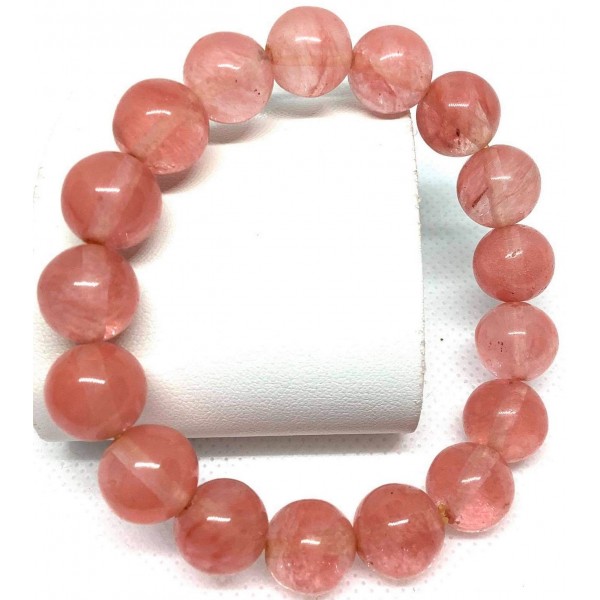 Peach Moonstone Bracelet