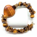 Tiger's Eye Gemstone Bracelet