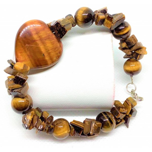 Tiger's Eye Gemstone Bracelet