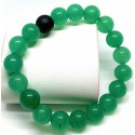 Aventurine with Black Onyx Gemstones Bracelet