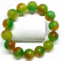 Three Agate Gemstones Bracelet