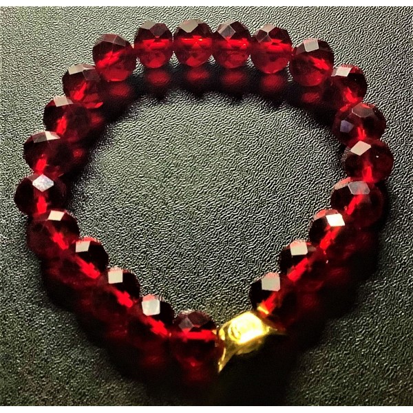 NEW: Red Crystal Quartz Bracelet