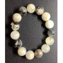 NEW: Tourmalated Quartz Gemstone Bracelet