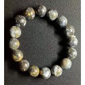 NEW: Sphere Obsidian Gemstone Bracelet