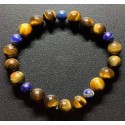 NEW: Sodalite with Tiger's Eye Gemstones Bracelet