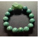 NEW: Imperial Jade Gemstone with OX Charm Bracelet