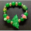 NEW: Imperial Jade with Good Luck Charms Bracelet