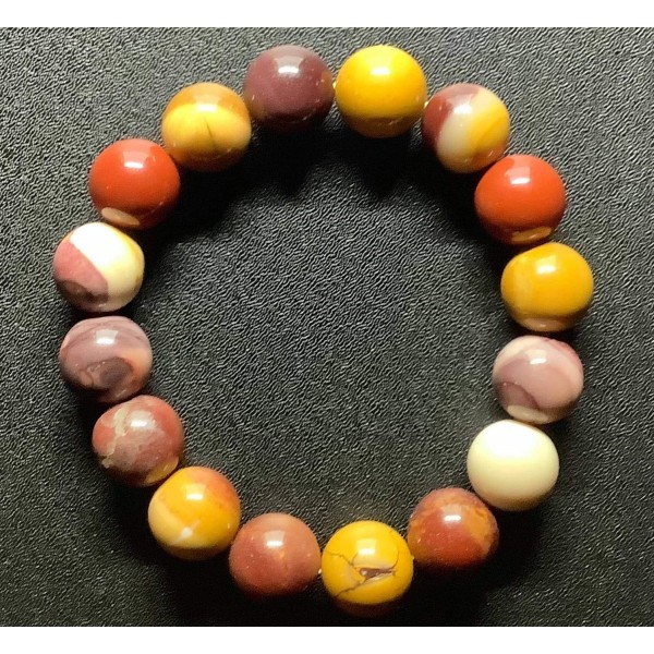 NEW: Mookaite Jasper Gemstone Bracelet