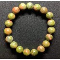 NEW: Unakite  Jasper Gemstone Bracelet