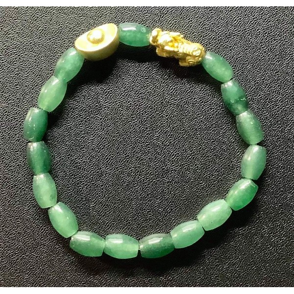 NEW: Jade with Good Luck Charms Bracelet